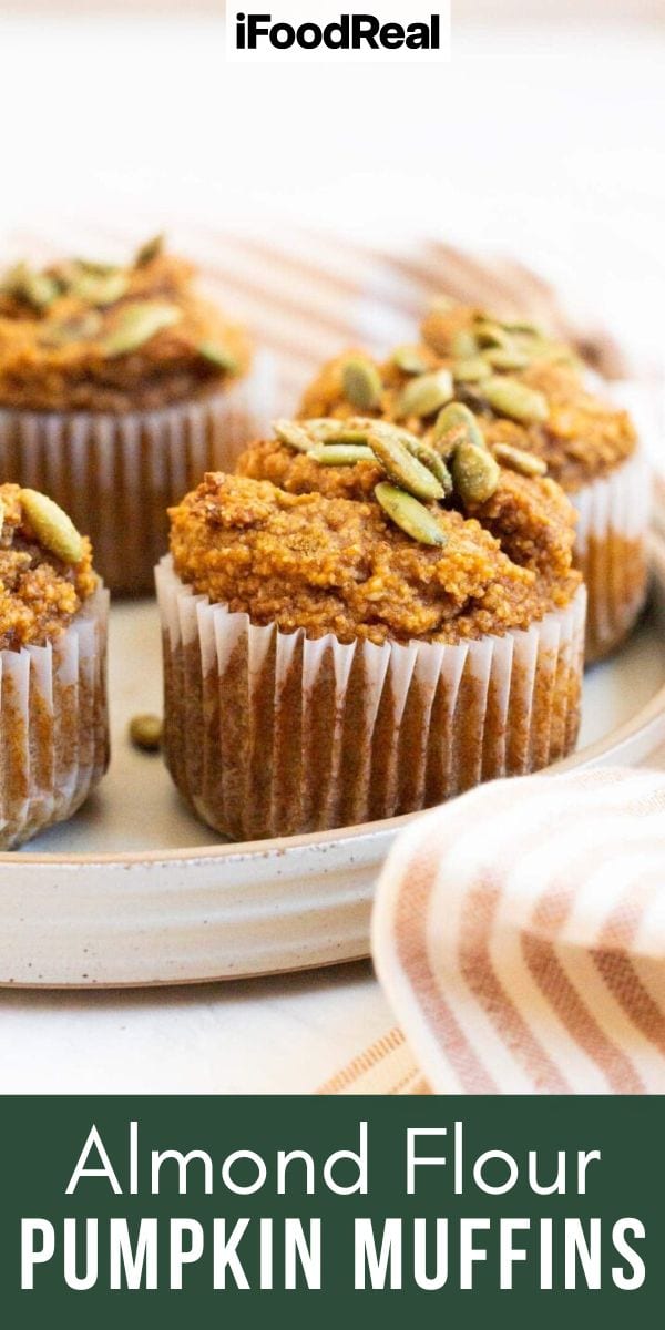 Almond Flour Pumpkin Muffins IFoodReal Com   Almond Flour Pumpkin Muffins 12 