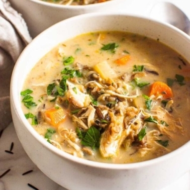 Instant Pot Chicken and Rice Soup Story