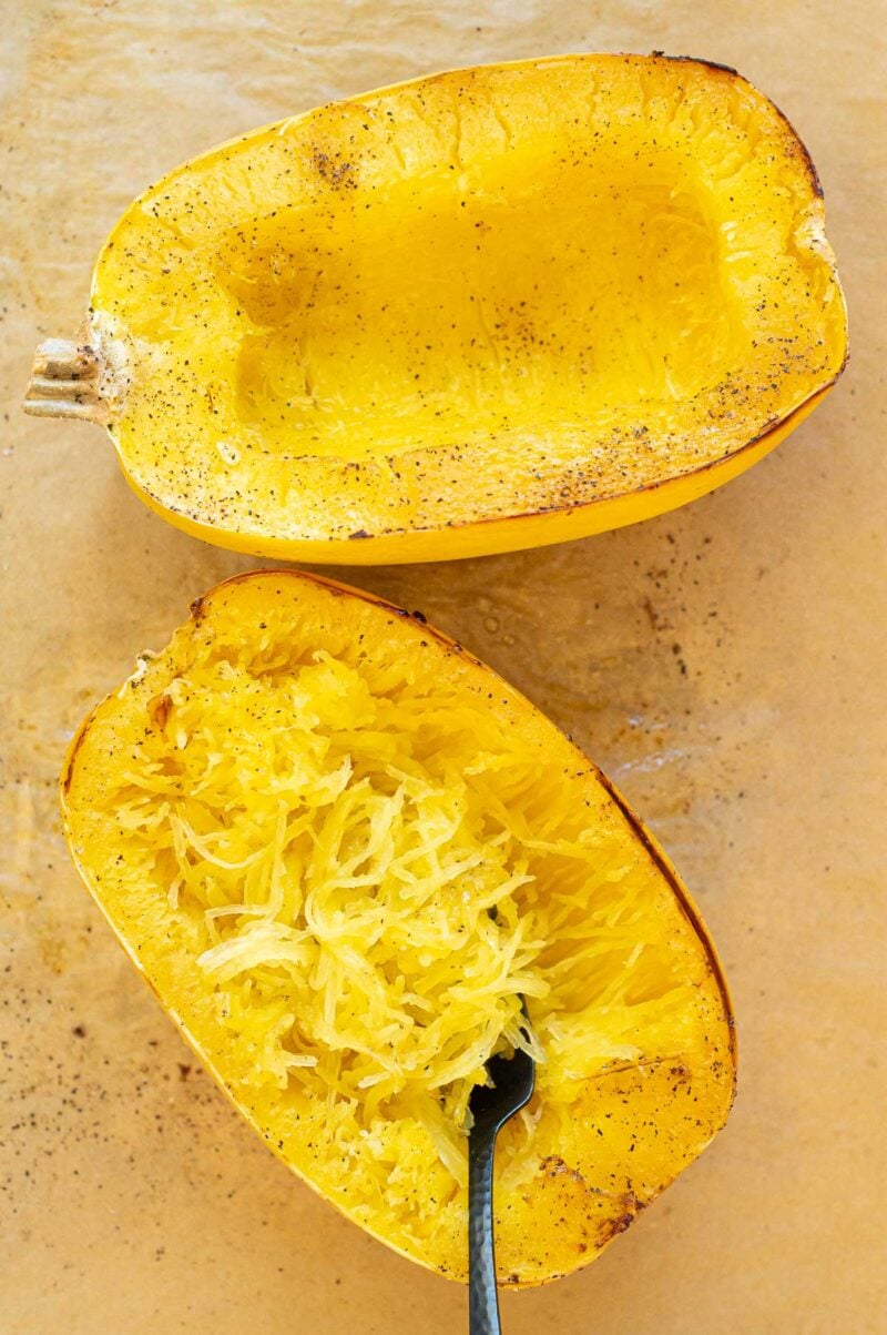 How to Make Spaghetti Squash Noodles