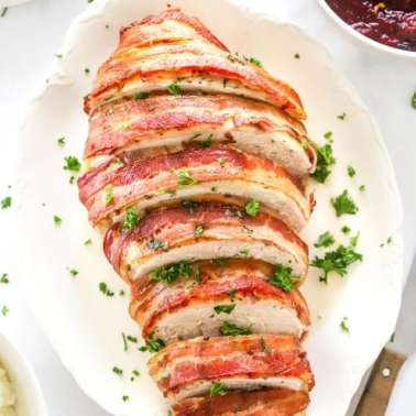 Bacon Wrapped Turkey Breast