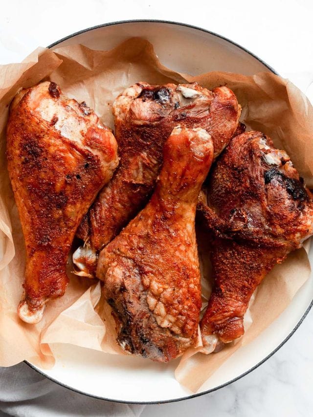 Easy Roasted Turkey Legs