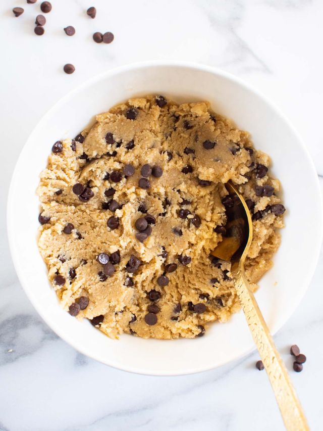 Edible Cookie Dough - iFoodReal.com