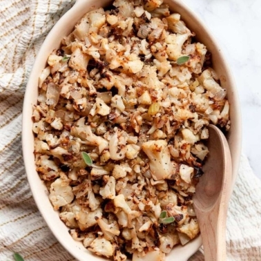 Gluten-Free Cauliflower Stuffing