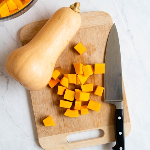 How to Peel and Cut a Butternut Squash - Fox and Briar