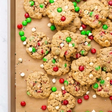 Christmas Monster Cookies