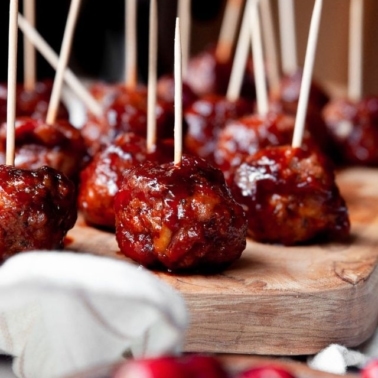 Cranberry Turkey Meatballs