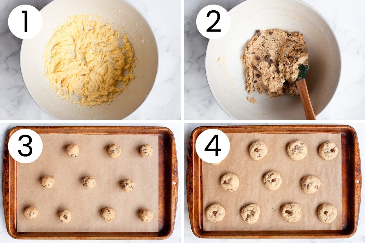How to make oat flour cookies step by step process.