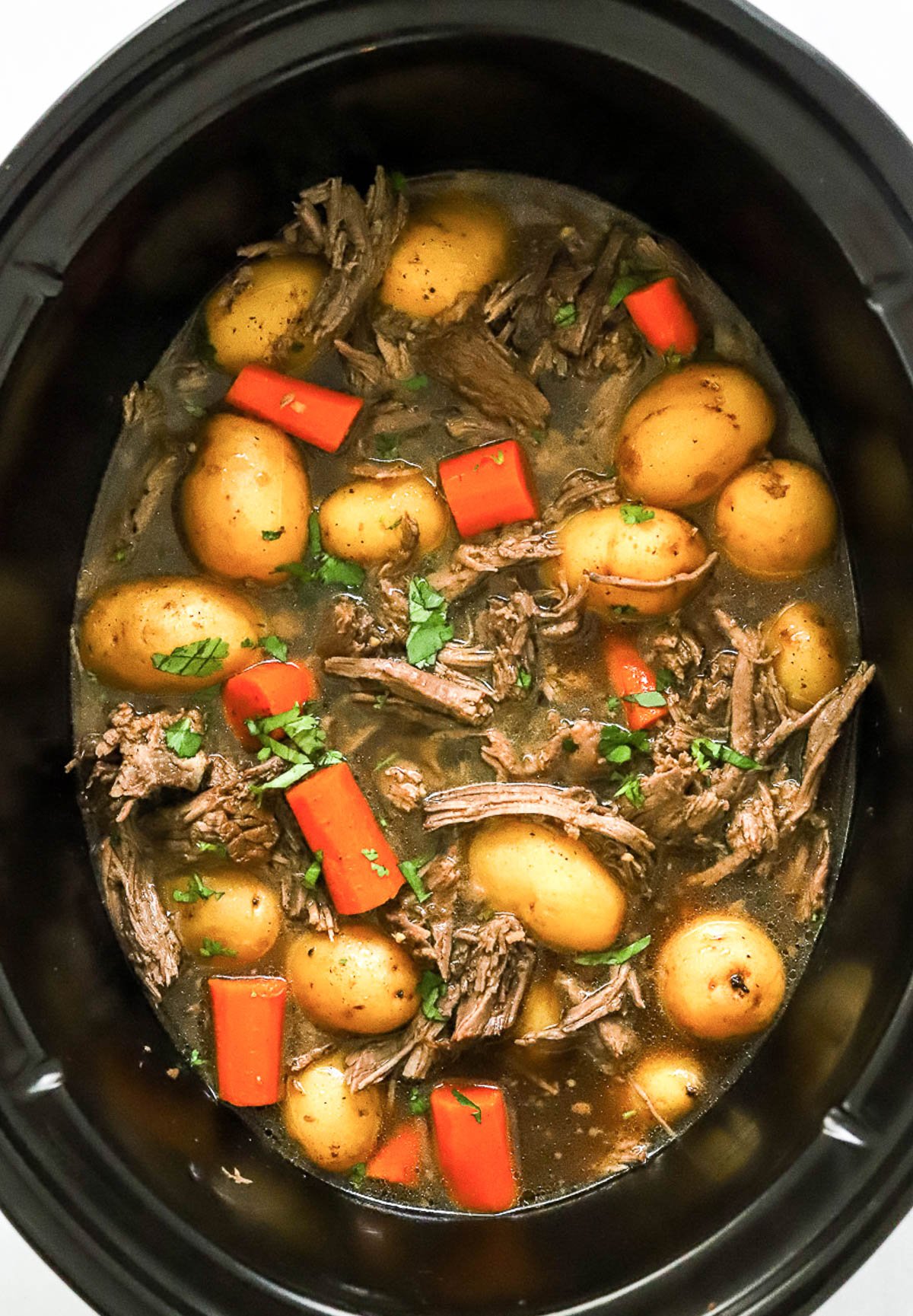 Crock Pot Rump Roast - Reluctant Entertainer