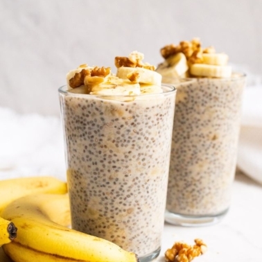 Banana Chia Seed Pudding