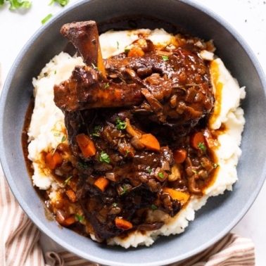 braised lamb shanks recipe