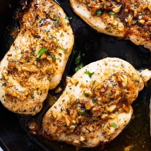 Garlic Butter Chicken Breast (30 Minutes!) - iFoodReal.com