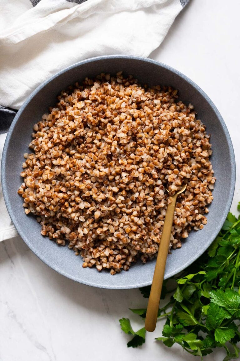 How to Cook Buckwheat Groats (Kasha Recipe) - iFoodReal.com