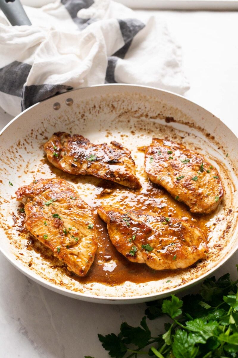 Pan Fried Chicken Breast - iFoodReal.com