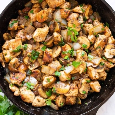 Chicken and Mushrooms