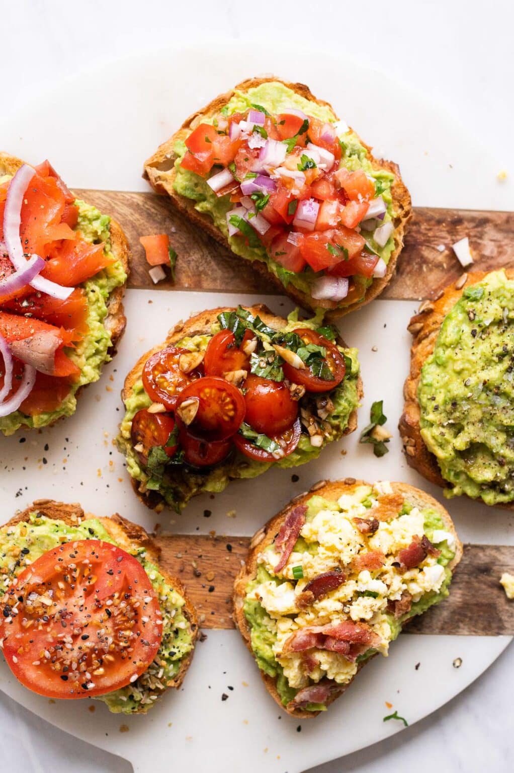 Avocado Toast Recipe - iFoodReal.com