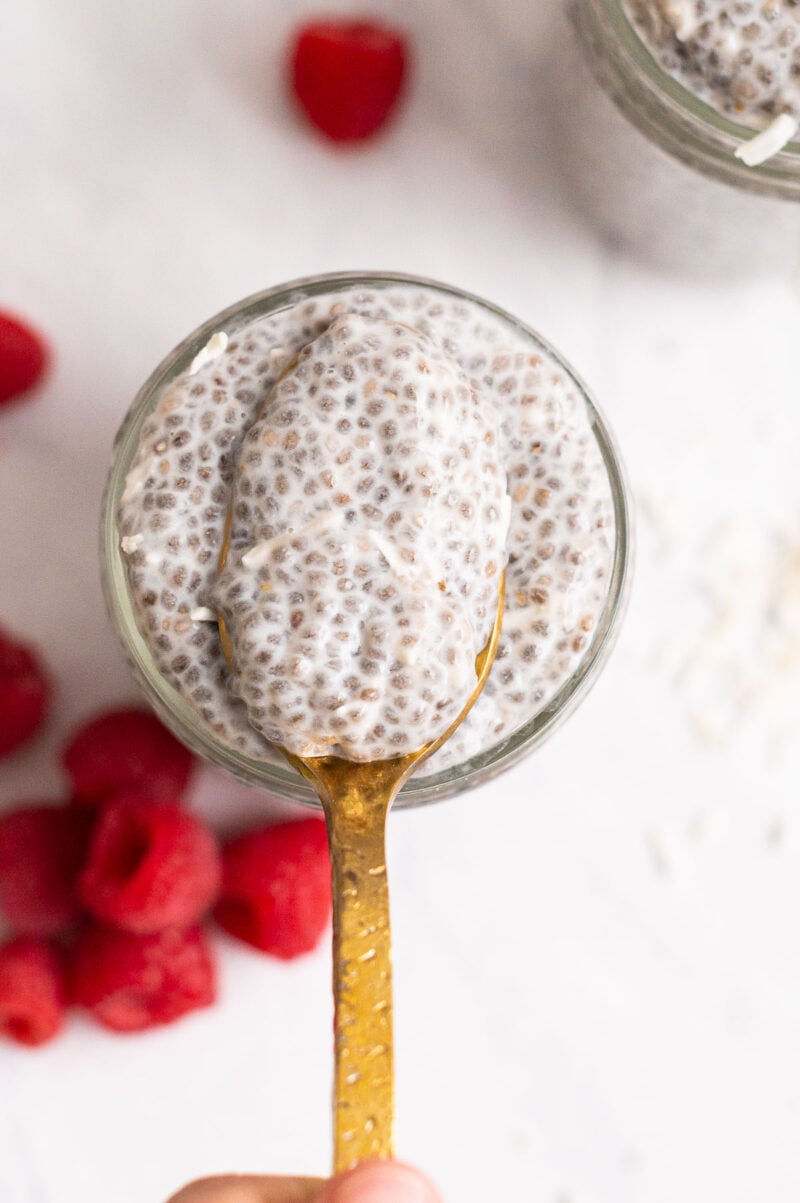 Coconut Milk Chia Pudding