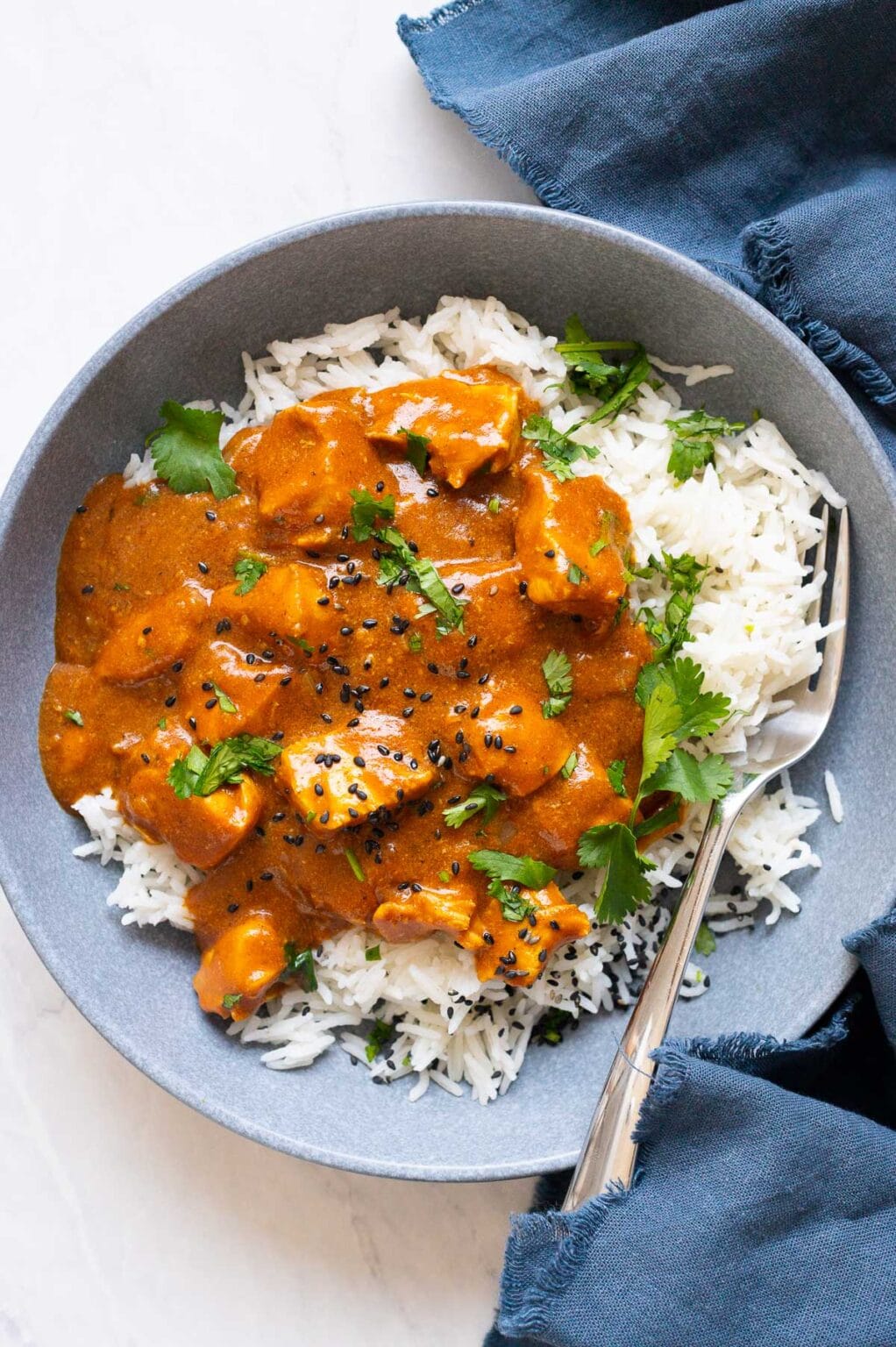 Crockpot Butter Chicken Recipe - iFoodReal.com