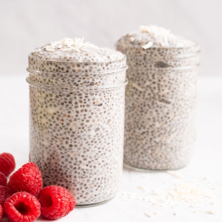 Coconut Milk Chia Pudding
