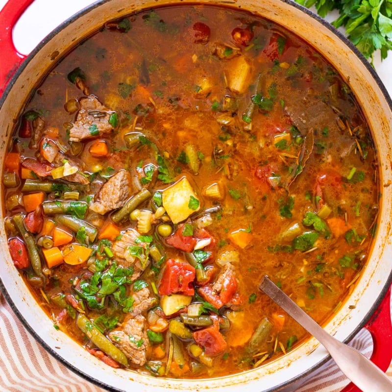 Vegetable Beef Soup Recipe
