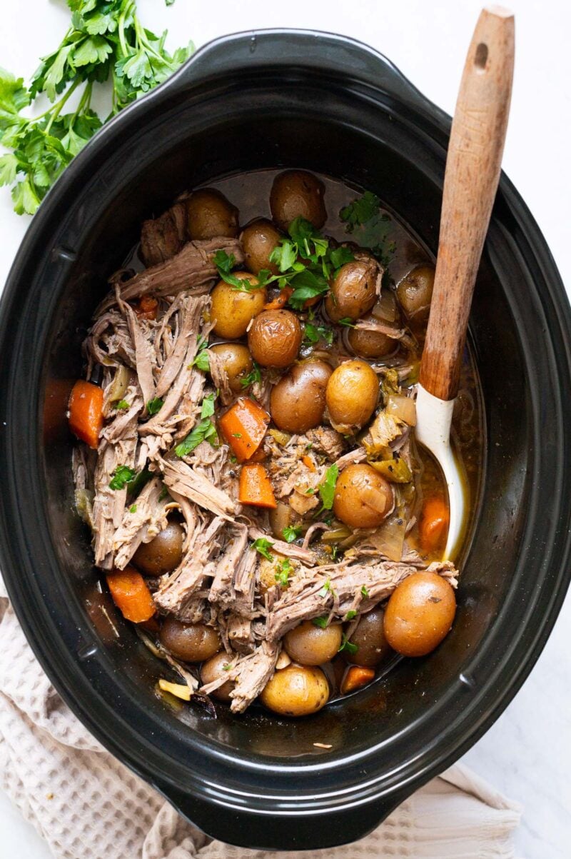 Slow Cooker Eye of Round Roast Recipe