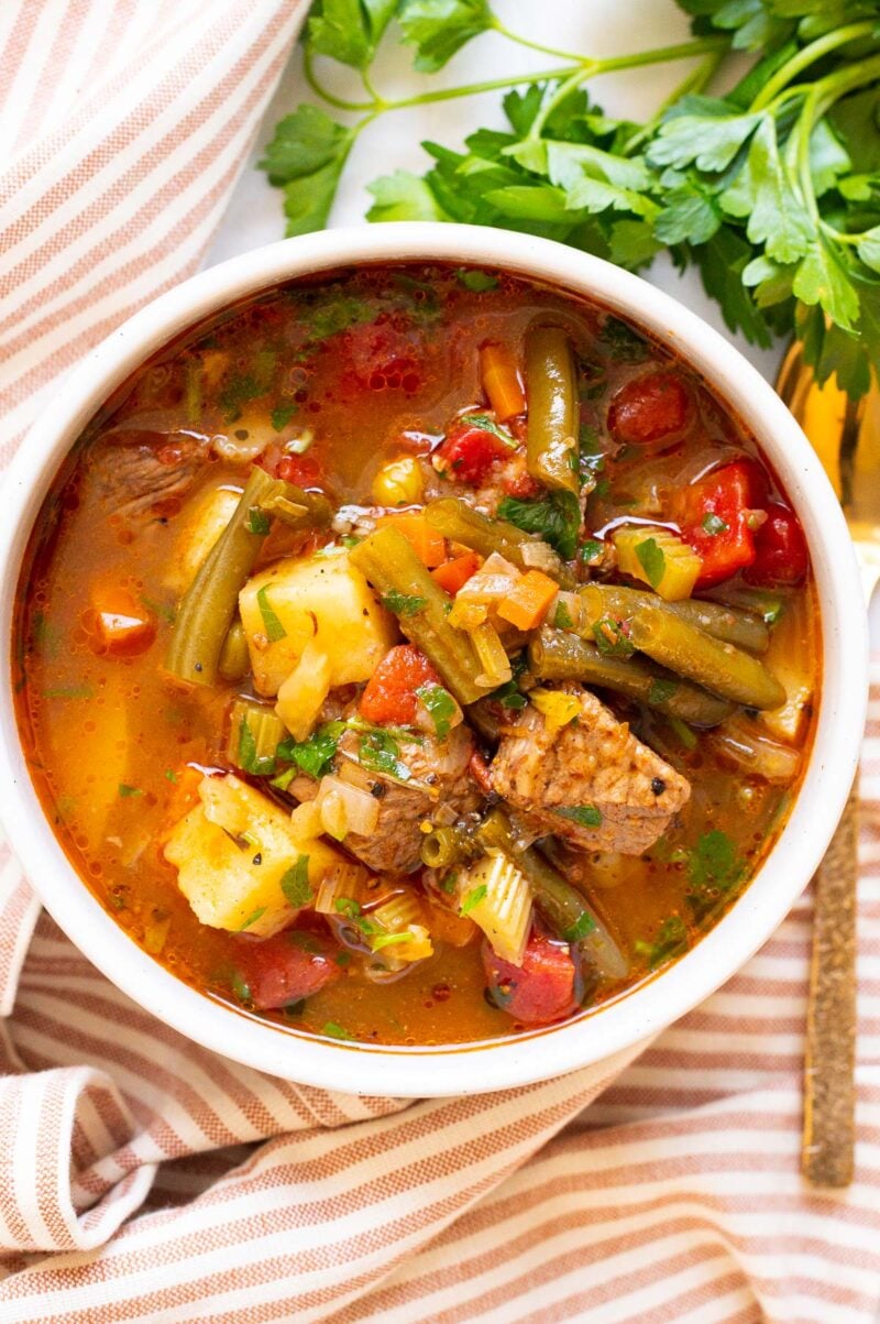 Vegetable Beef Soup Recipe