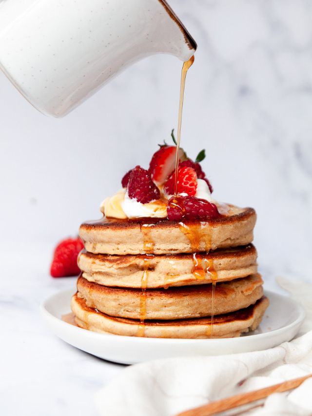 Oat Flour Pancakes Recipe