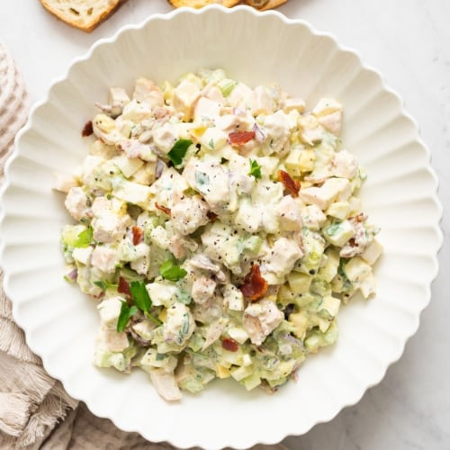 Chicken Egg Salad - iFoodReal.com