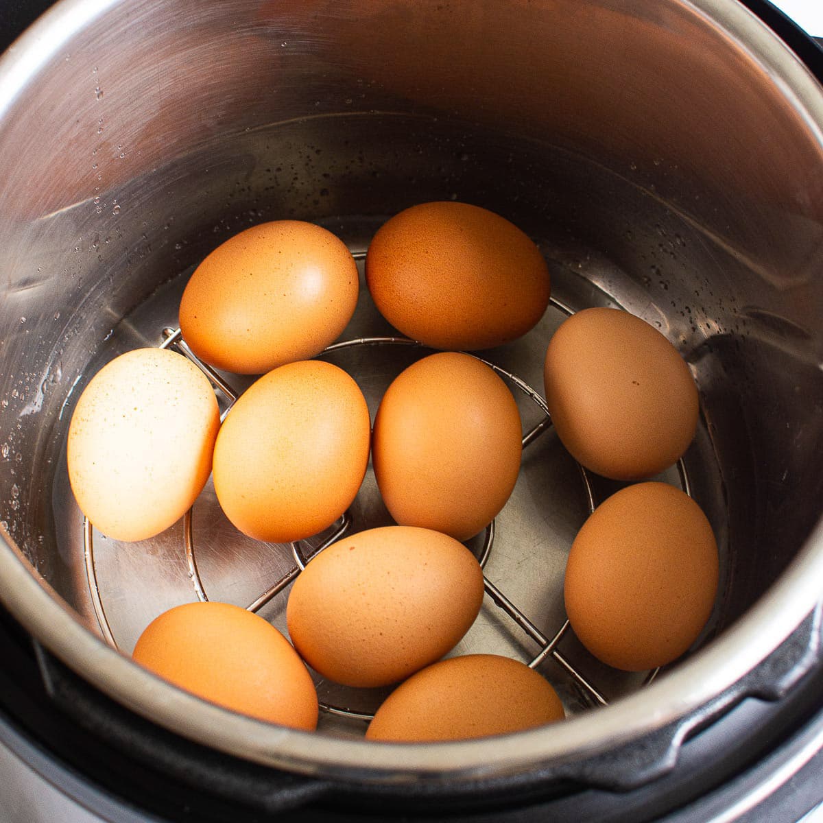 Instant Pot hard boiled eggs
