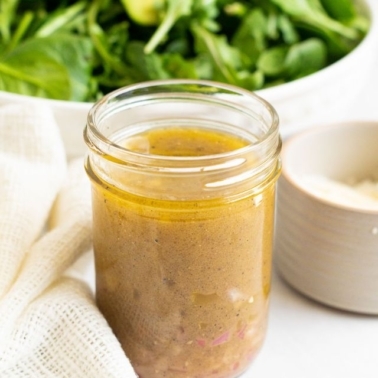 spinach salad dressing story