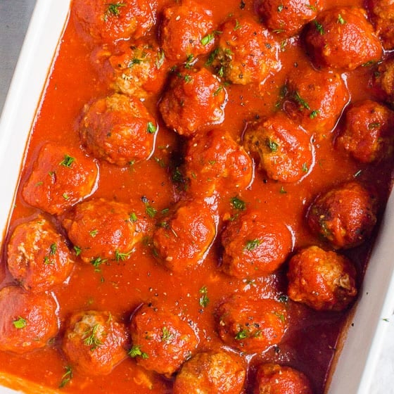 Instant Pot Meatballs - iFoodReal.com