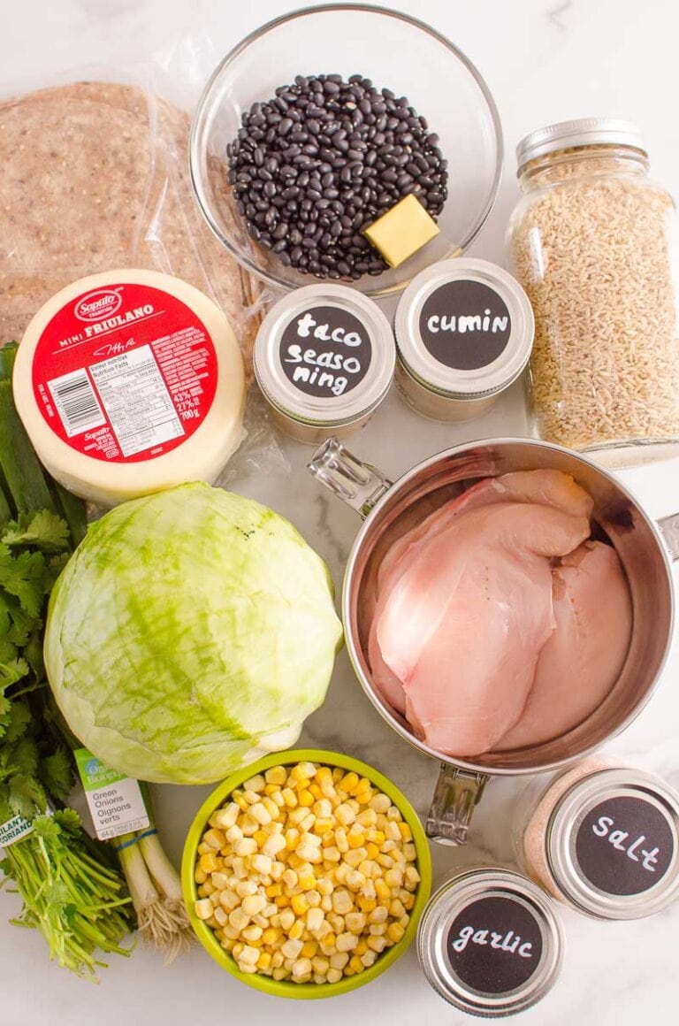 Chicken Burrito Recipe (Instant Pot or Stovetop)
