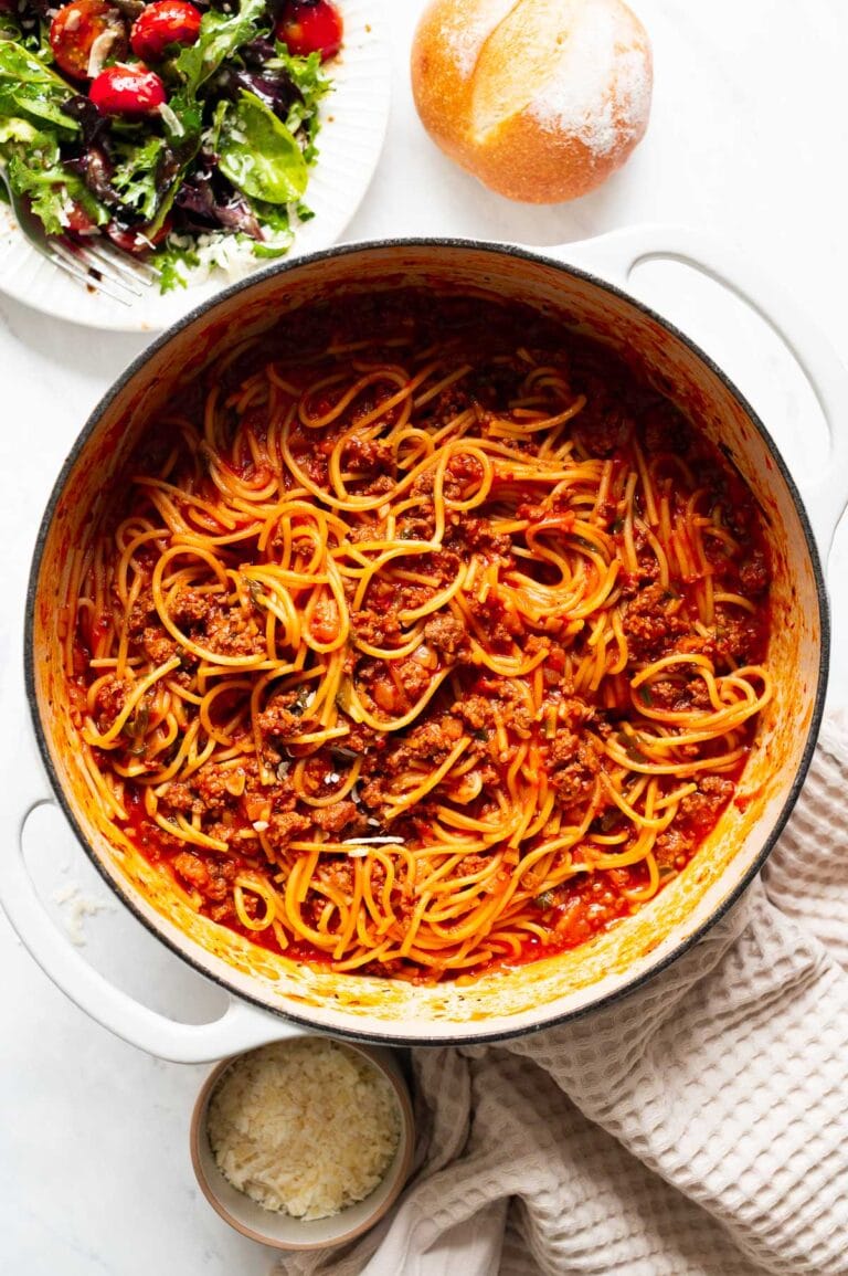 Easy One Pot Spaghetti Recipe