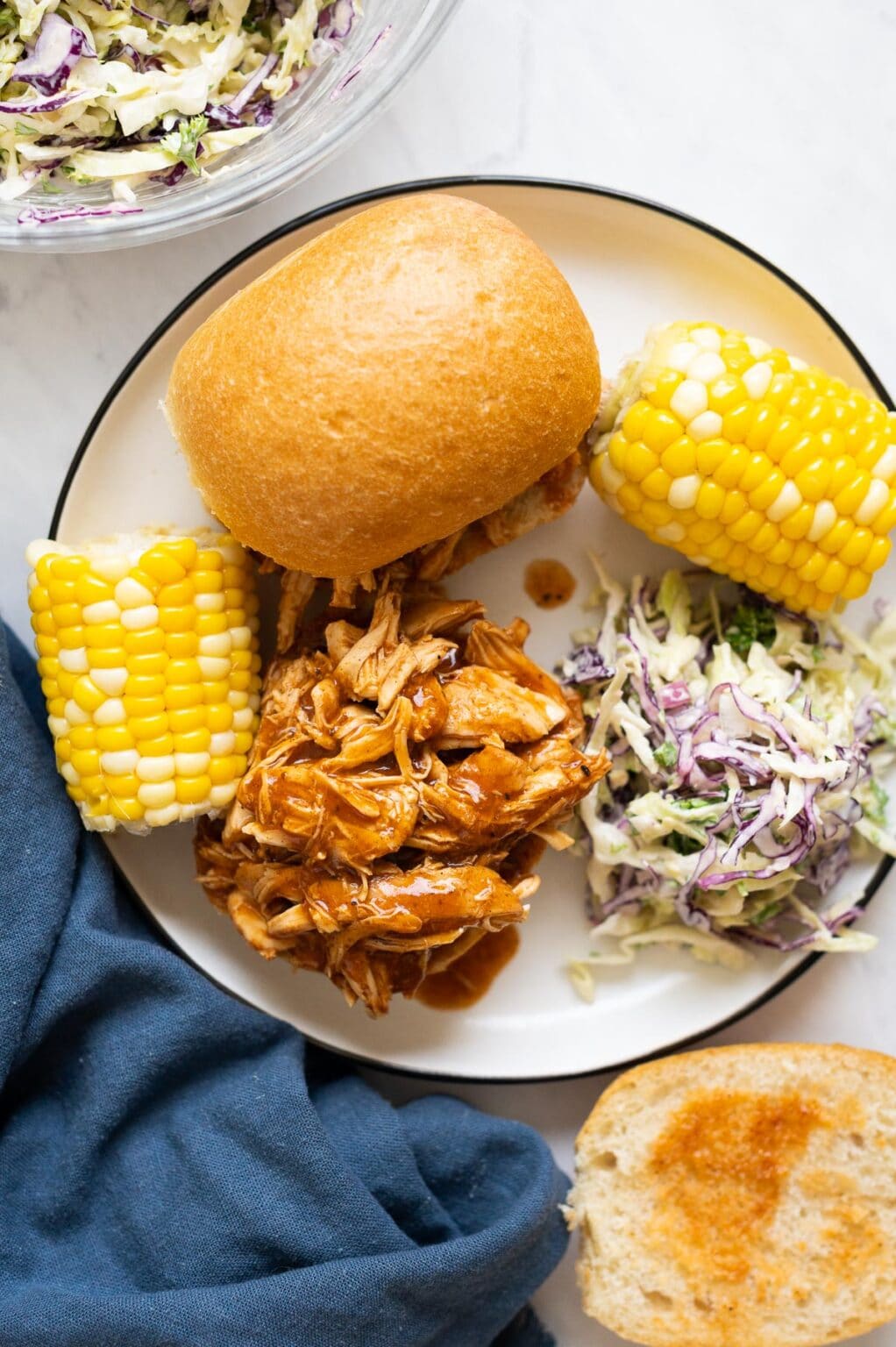 Crockpot BBQ Pulled Chicken
