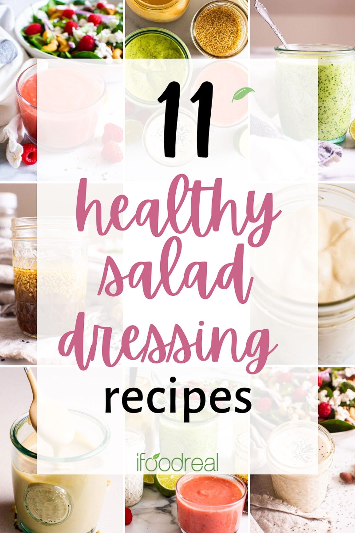 11 Easy Healthy Salad Dressings