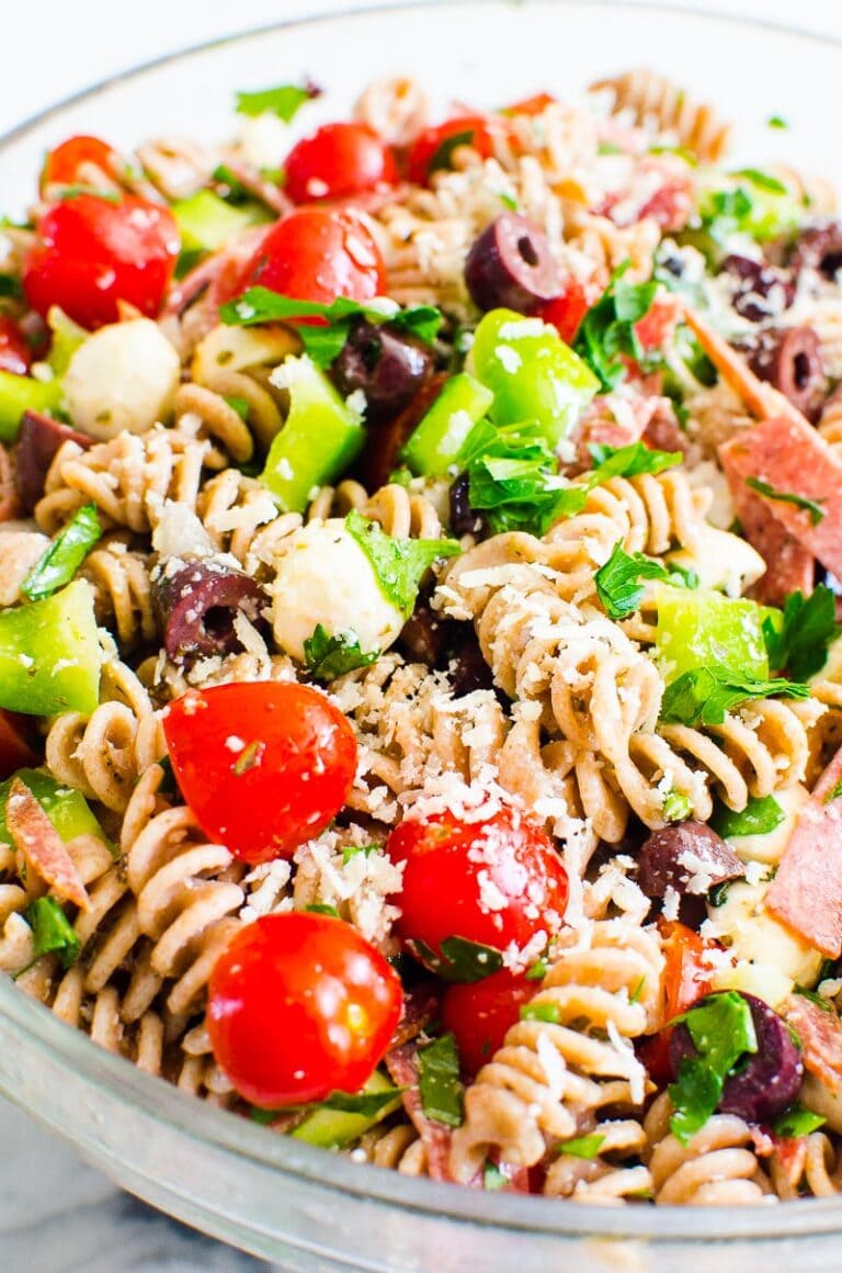 Italian Pasta Salad Recipe - Ifoodreal.com