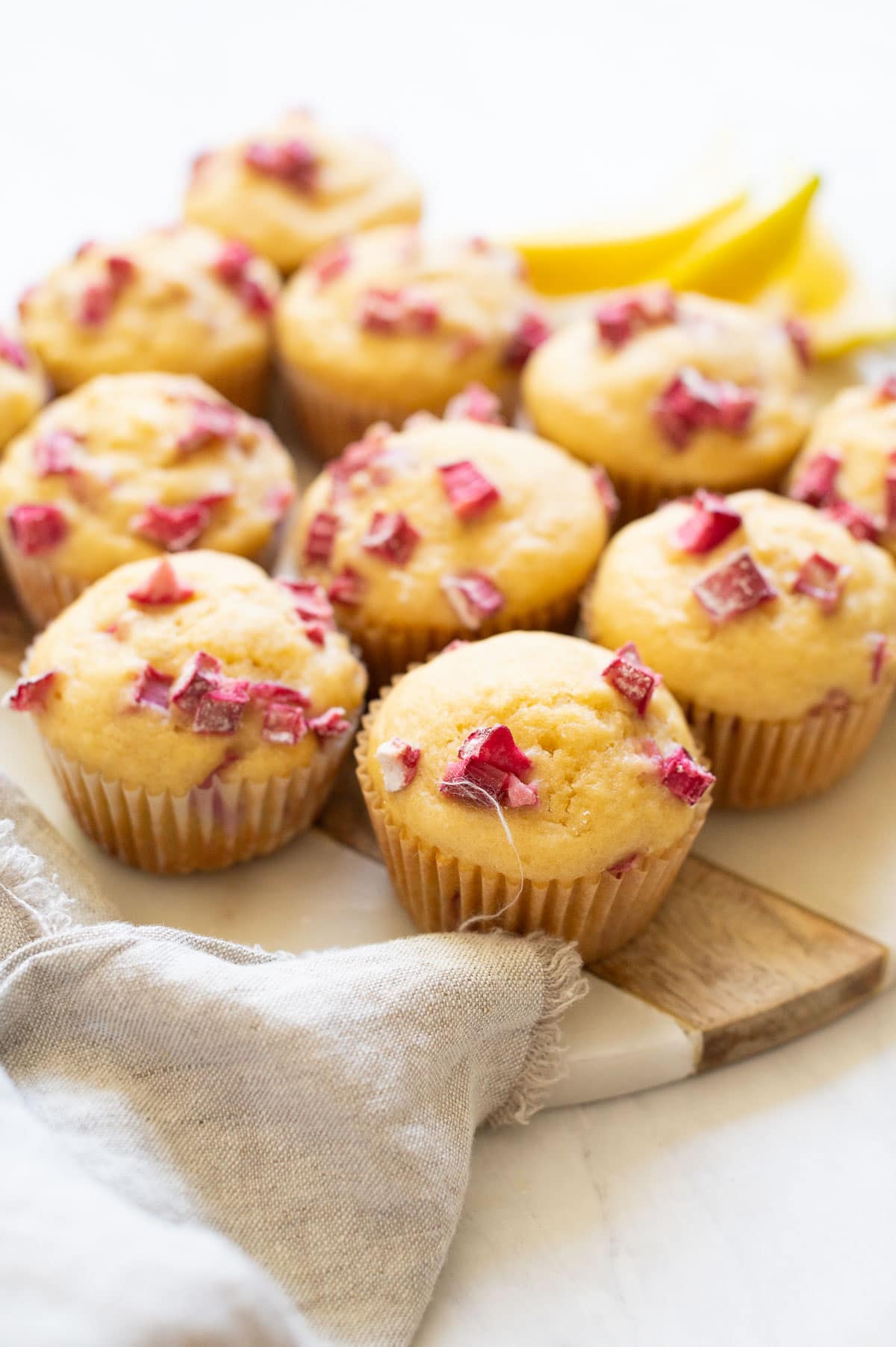 Gluten Free Rhubarb Muffins