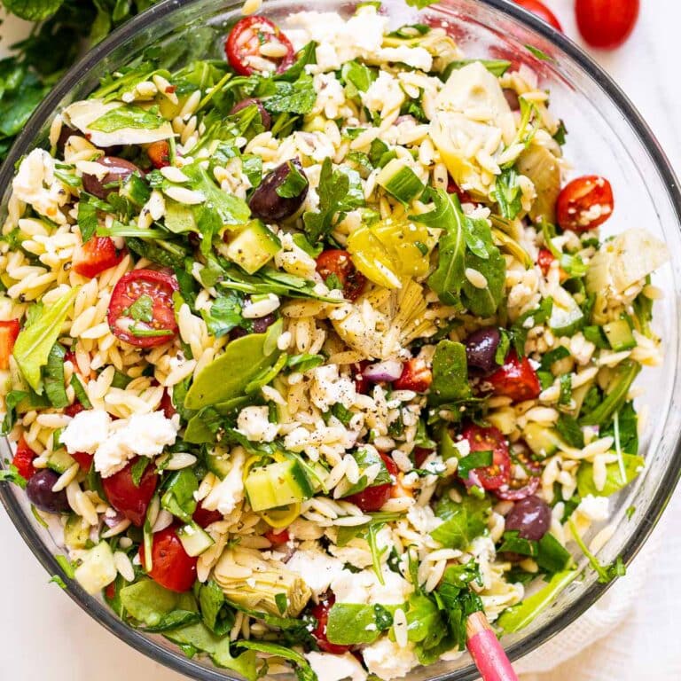 Mediterranean Orzo Pasta Salad