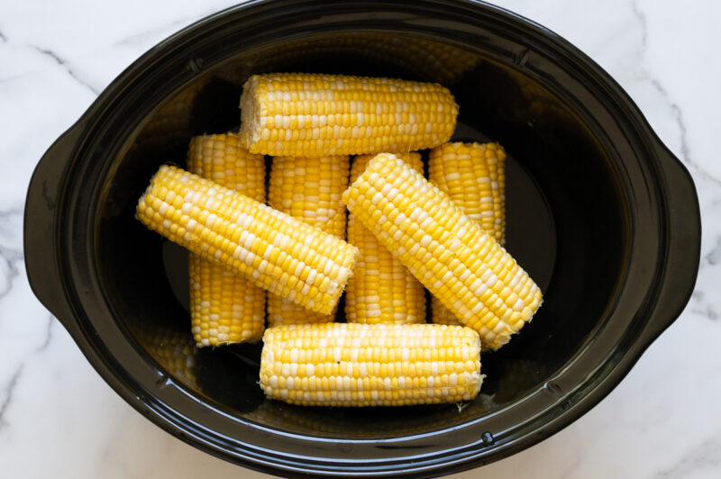 Crock Pot Corn On The Cob - iFoodReal.com