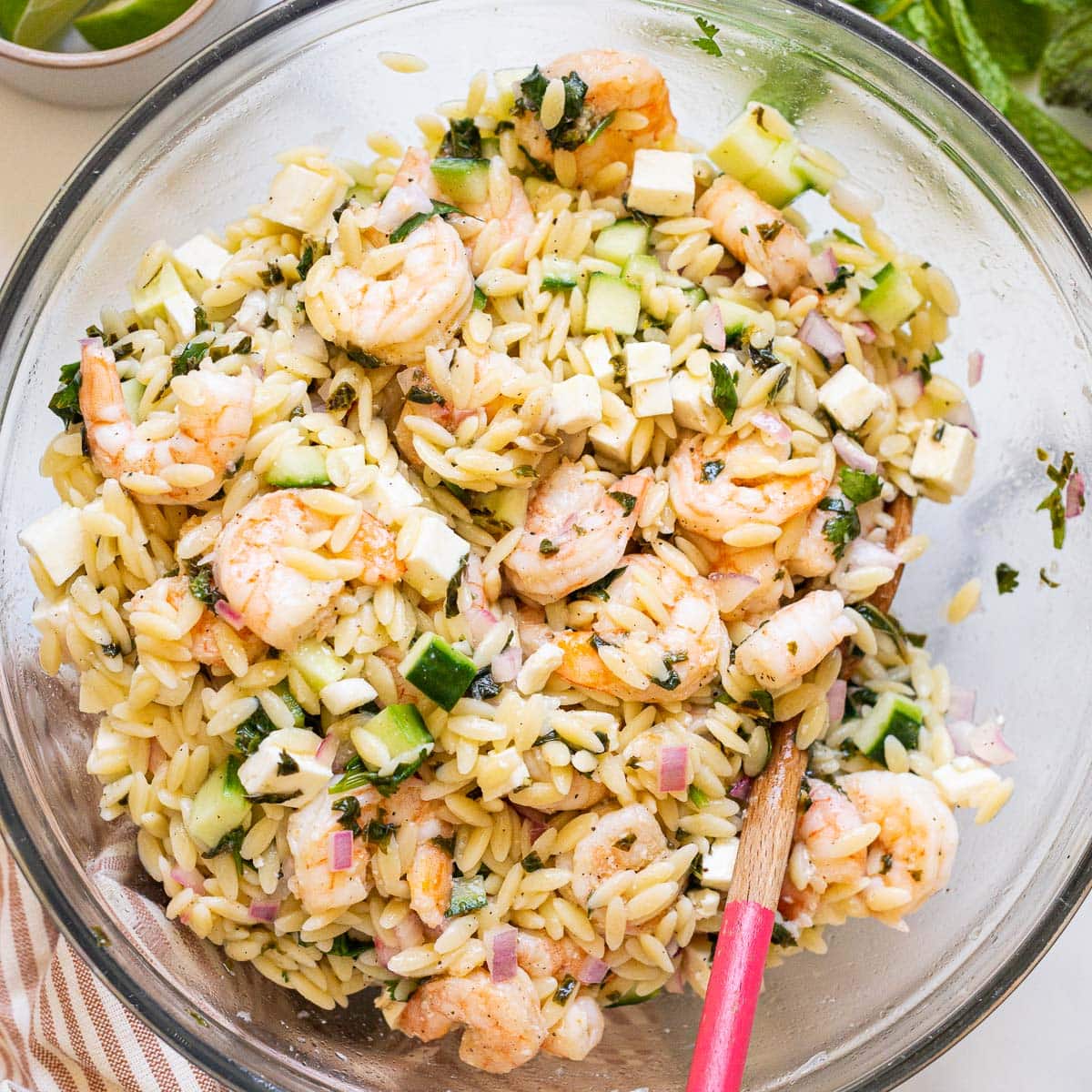 Shrimp Orzo Salad Recipe