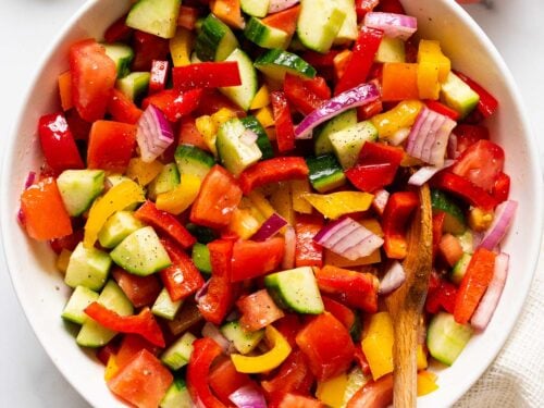 Tomato and Bell Pepper Salad