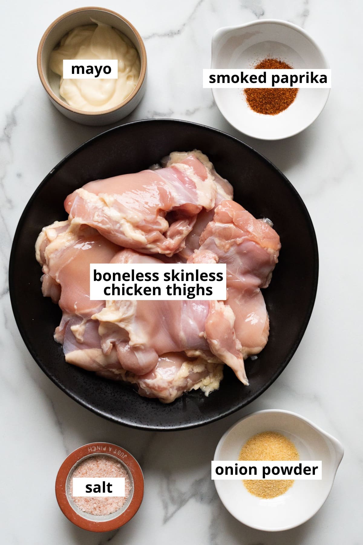 30-Minute Baked Boneless Chicken Thighs - Familystyle Food