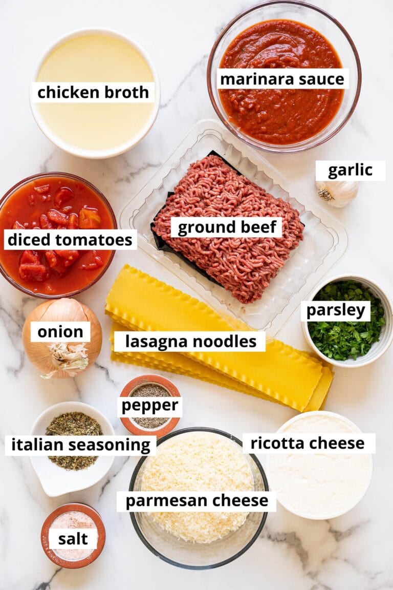 Instant Pot Lasagna Soup - iFoodReal.com