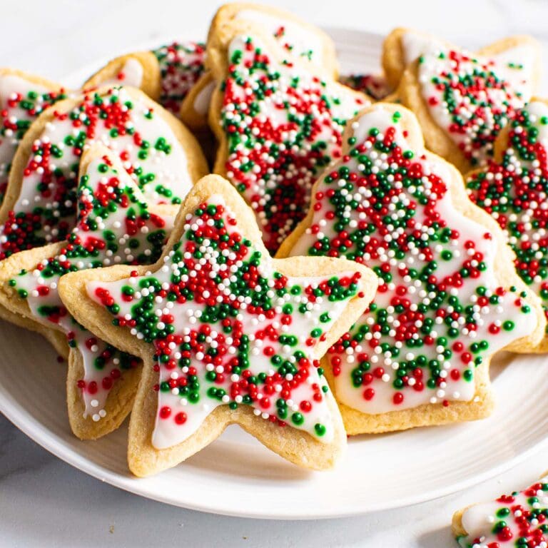 Almond Flour Sugar Cookies - iFoodReal.com