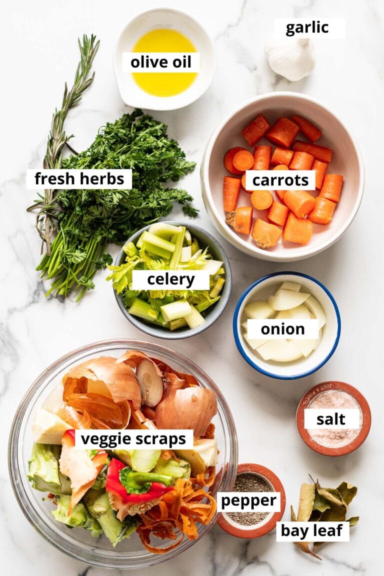 How to Make Vegetable Broth - iFoodReal.com