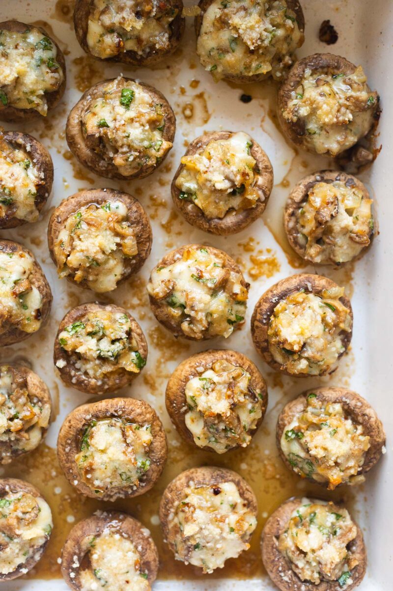 Stuffed Mushrooms - iFoodReal.com