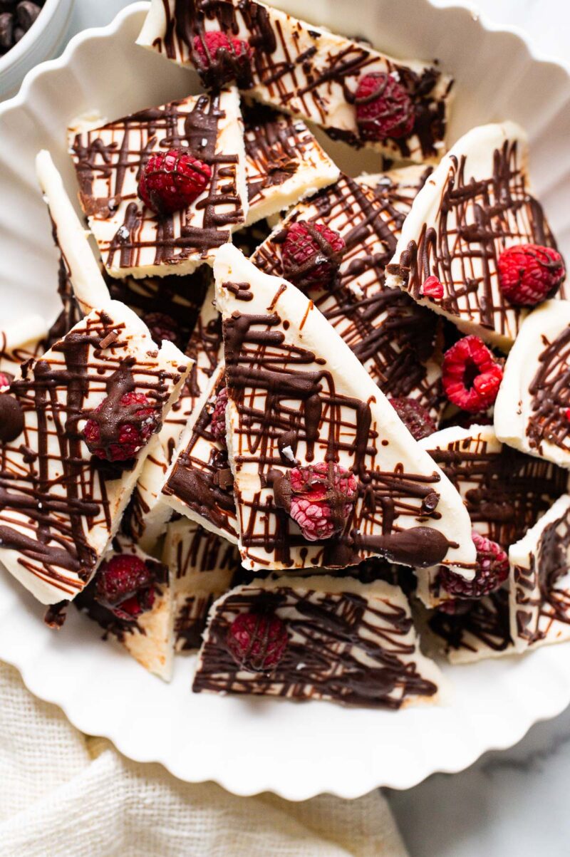 Frozen Cottage Cheese Bark (5 Grams of Protein)