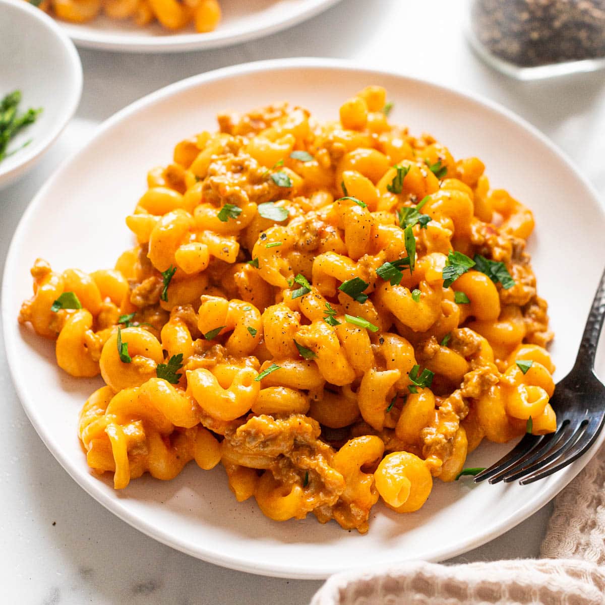 Healthy Hamburger Helper