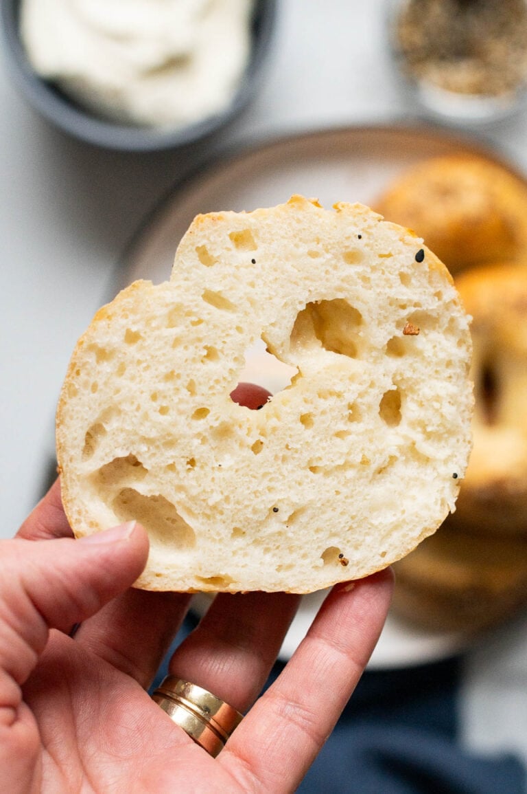 Greek Yogurt Bagels (14 Grams of Protein)