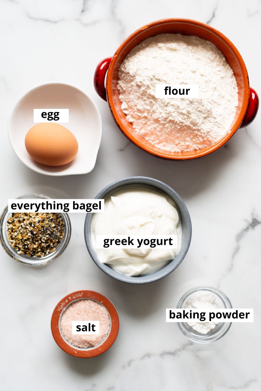 Greek Yogurt Bagels (14 Grams of Protein)