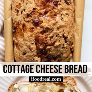 Cottage cheese bread pin